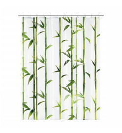 Kleine Wolke Rideau de douche Bamboo 180x200 cm Vert