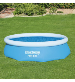 Bestway Couverture solaire de piscine Flowclear 305 cm