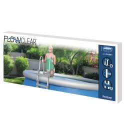 Bestway Échelle de piscine à 4 marches Flowclear 122 cm