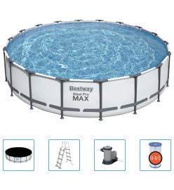 Bestway Ensemble de piscine Steel Pro MAX 549x122 cm