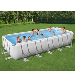 Bestway Piscine rectangulaire hors sol Power Steel 19281 L