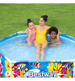 Bestway Piscine hors sol pour enfants Steel Pro UV Careful 183x51 cm