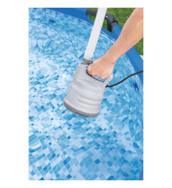 Bestway Pompe de vidange de piscine Blanc