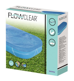 Bestway Couverture de piscine Flowclear 262x175x51 cm