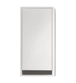 Trendteam Armoire murale de rangement en couleur Sol blanc