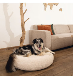 Beeztees Lit pour chien Mousse à mémoire de forme Jaxx 60x25 cm Beige