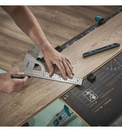 wolfcraft Jeu d'outils de pose de stratifiés et de revêtements de sol