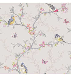 DUTCH WALLCOVERINGS Papier peint Phoebe Lilas