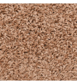 Tapis d'escalier 10 pcs 56x17x3 cm Beige