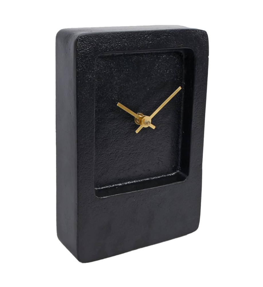 Gifts Amsterdam Horloge de bureau Aluminium Noir 14,5x5x21,5 cm Gifts Amsterdam Horloge de bureau Aluminium Noir 14,5x5x21,5 cm
