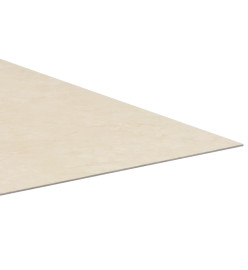 Planche de plancher PVC autoadhésif 5,11 m² Beige