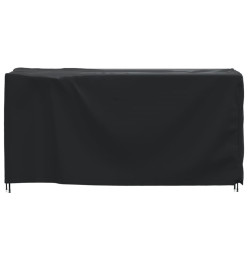 Housse de salon de jardin noir 180x70x90 cm imperméable 420D