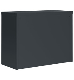 Classeur anthracite 90x40x70 cm acier