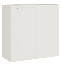 Classeur blanc 90x40x90 cm acier