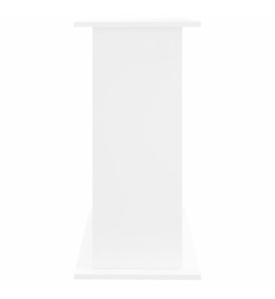 Support pour aquarium blanc 81x36x73 cm bois d'ingénierie