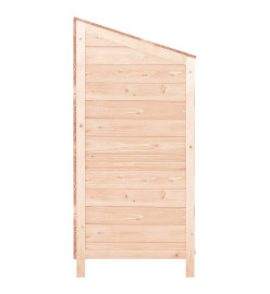 Remise de jardin 102x52x112 cm Bois de sapin solide