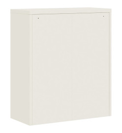 Classeur blanc 90x40x145 cm acier