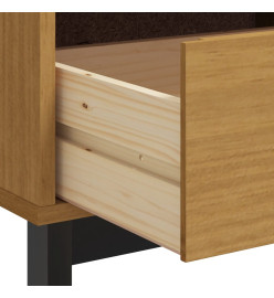 Meuble TV FLAM 110x40x50 cm bois massif de pin