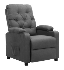 Fauteuil Gris clair Tissu