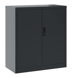 Classeur anthracite 79x40x90 cm acier