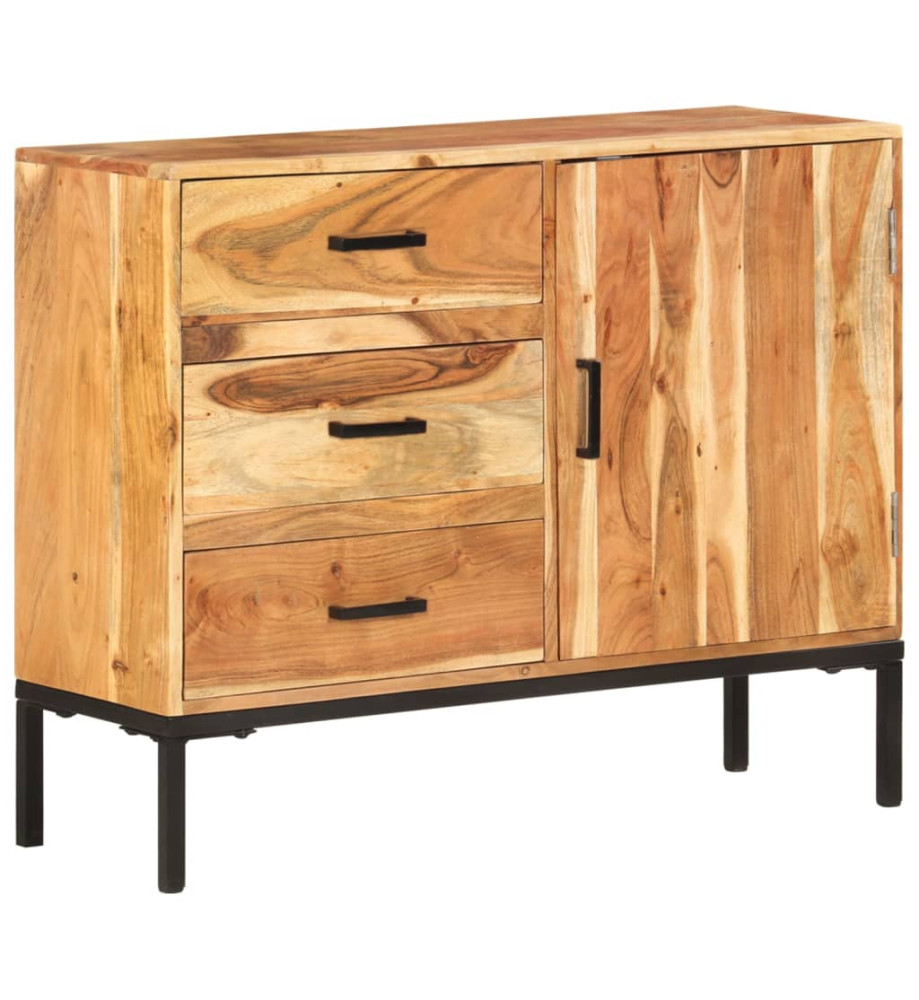 Buffet 88x30x73 cm Bois d'acacia massif