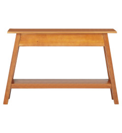 Table console 110x30x75 cm bois massif d'acajou