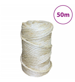 Corde 100 % en sisal 4 mm 50 m