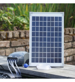 Ubbink Pompe d'aération extérieure Air Solar 600 1351375