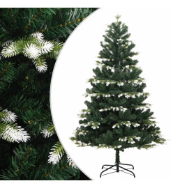 Sapin de Noël artificiel à charnières avec neige floquée 120 cm