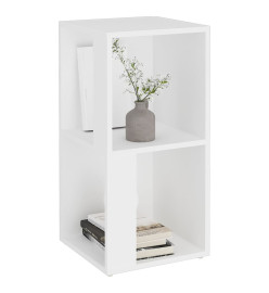 Armoire d'angle Blanc 33x33x67 cm Aggloméré