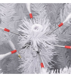 Sapin de Noël artificiel à charnières avec neige floquée 180 cm