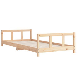 Cadre de lit pour enfant 90x190 cm Bois de pin massif