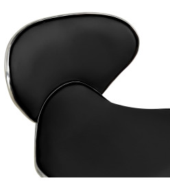 Chaise de bureau Noir Similicuir