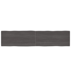 Dessus de table bois chêne massif traité bordure assortie