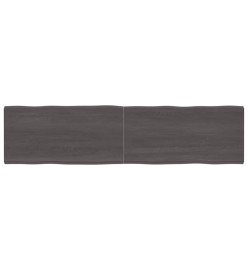 Dessus de table bois chêne massif traité bordure assortie