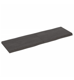 Dessus de table bois chêne massif traité bordure assortie