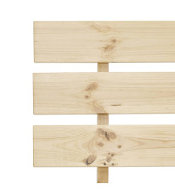 Cadre de lit Bois de pin massif 180 x 200 cm