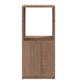 Armoire rotative Chêne Sonoma 34,5x34,5x75,5 cm Aggloméré