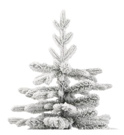 Sapin de Noël artificiel à charnières avec neige floquée 180 cm