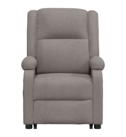 Fauteuil de massage Taupe Tissu