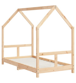 Cadre de lit pour enfant 80x160 cm bois de pin massif