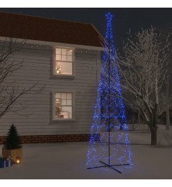 Arbre de Noël cône 3000 LED Bleues 230x800 cm