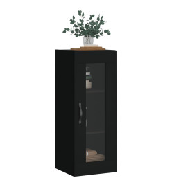 Armoire murale noir 34,5x34x90 cm