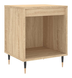 Table de chevet chêne sonoma 40x35x50 cm bois d’ingénierie