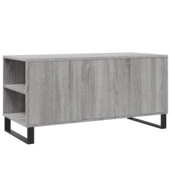 Table basse sonoma gris 102x44,5x50 cm bois d'ingénierie