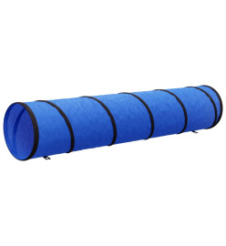 Tunnel pour chien bleu Ø 40x200 cm polyester