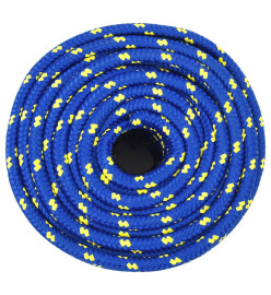 Corde de bateau Bleu 12 mm 100 m Polypropylène