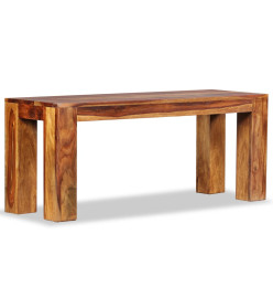 Banc Bois de Sesham massif 110 x 35 x 45 cm