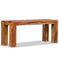 Banc Bois de Sesham massif 110 x 35 x 45 cm