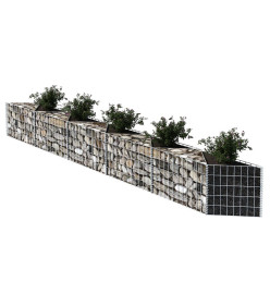 Panier de gabion Acier galvanisé 300x30x50 cm